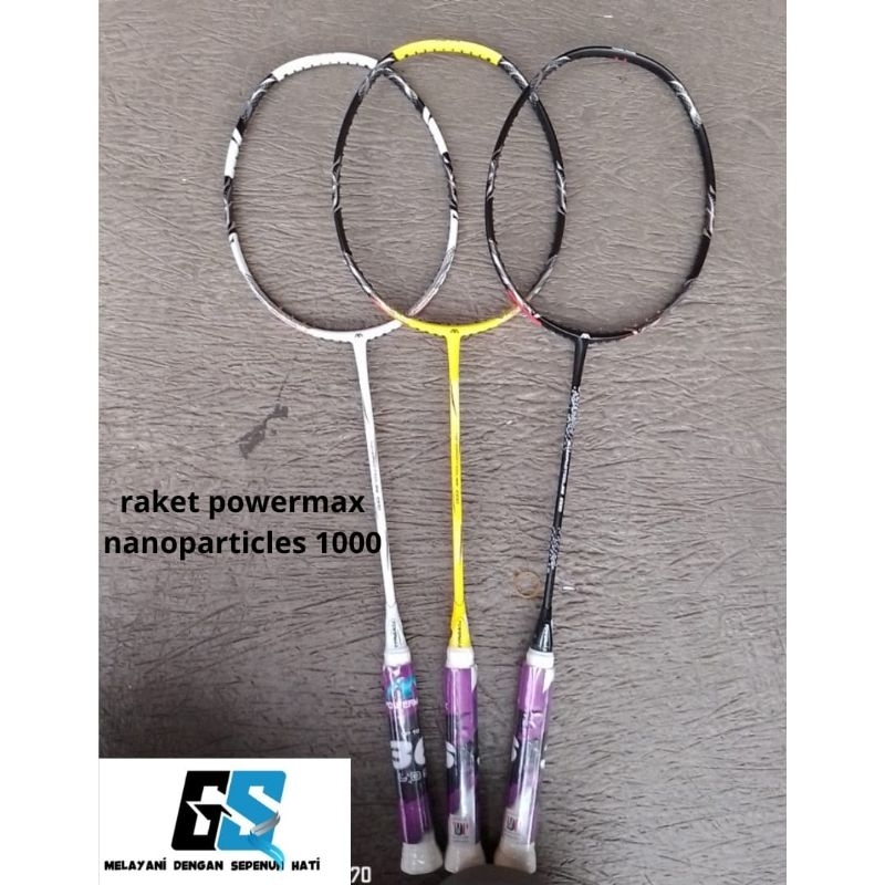 Powermax nanoparticles 1000 nano parcticles 1000 36 lbs badminton ...