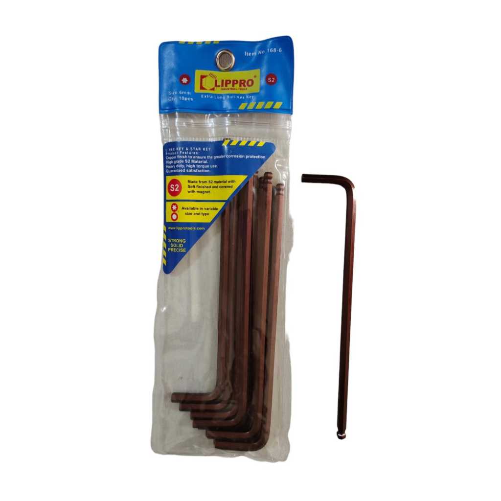 L Key Round Length Ball Point Hex Key Long 6mm | Shopee Philippines