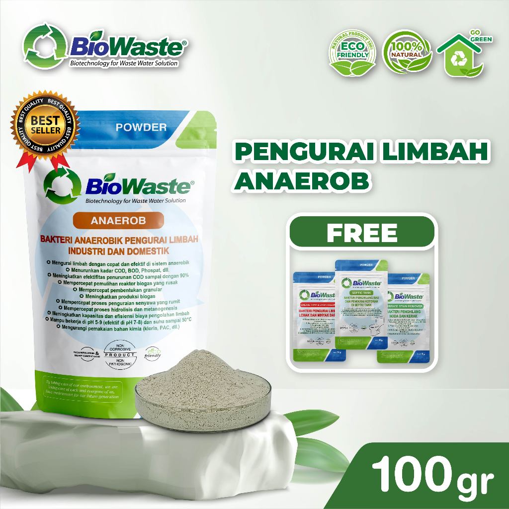 Anaerobic Biowaste Bacteria 100gr | Shopee Philippines