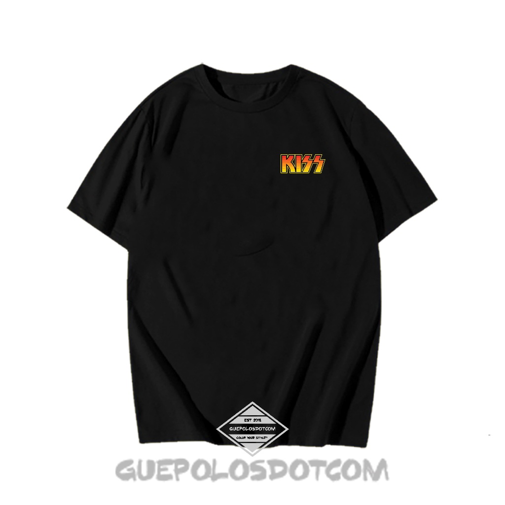 Kaos T-SHIRT DISTRO keren kiss - kaos logo kiss keren - Gue Polos ...