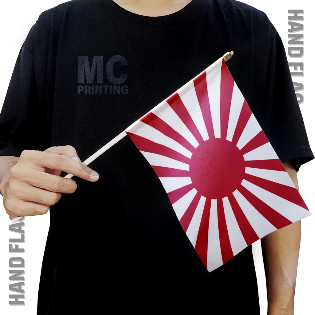 MATAHARI Japanese Hand Flag WW2 Imperial Navy Flag Sun Flag World War ...