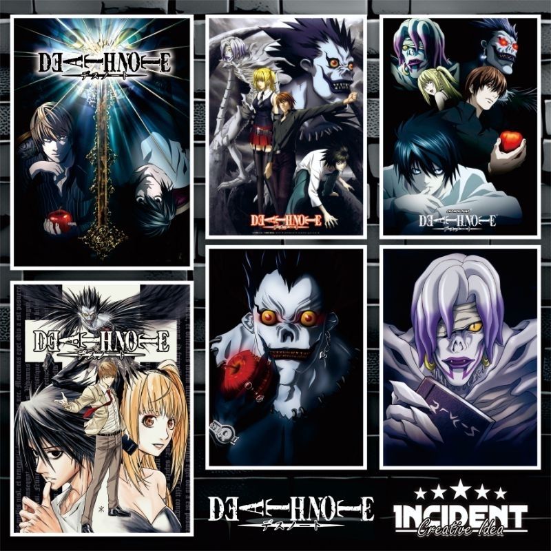 Death NOTE Poster - A4+ Anime Poster | Shopee Philippines