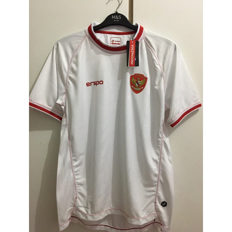 Jersey Original Erspo Indonesian National Team Away 2024 | Shopee ...