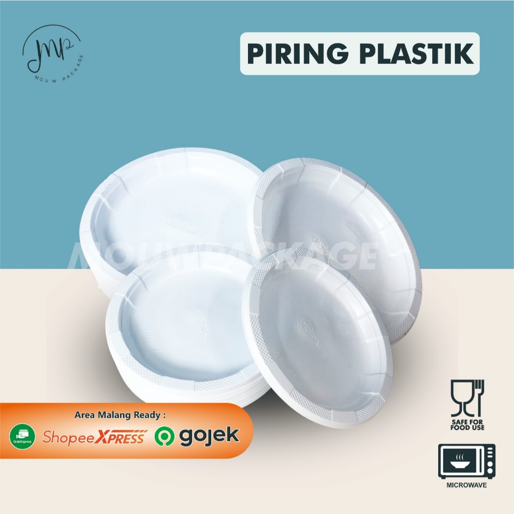 Oripack Plastic Plate/Disposable Plate | Shopee Philippines
