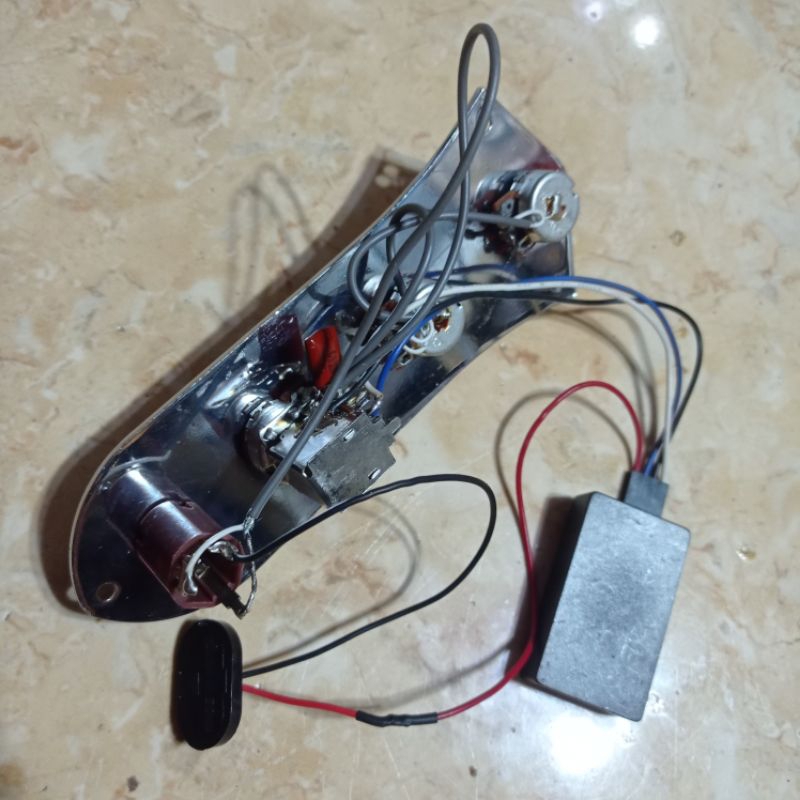 Preamp Booster Bass Volume Volume Tone Push Pull On Off | Shopee ...