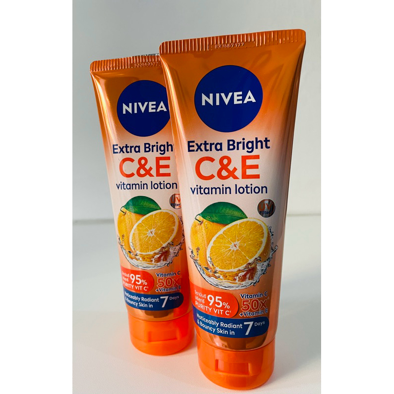 Nivea EXTRA BRIGHT C & E 180ML VITAMIN LOTION ORIGINAL SURABAYA ...