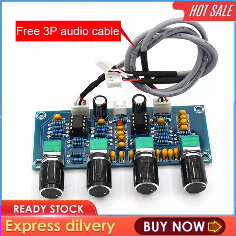 Xh-a901 NE5532 Tone Board Preamp pre-amp With Treble Bass volume