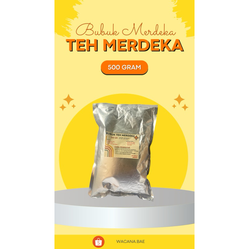 Merdeka Tea Powder 500gr | Shopee Philippines
