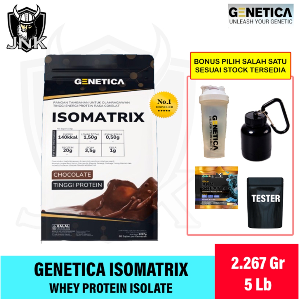Genetica Isomatrix 5 Lb | Mix Whey Isolate Pea Soy Protein Cutting Diet ...