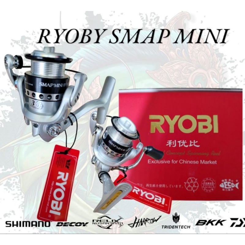 Ryobi SMAP MINI BS (spining) | Shopee Philippines
