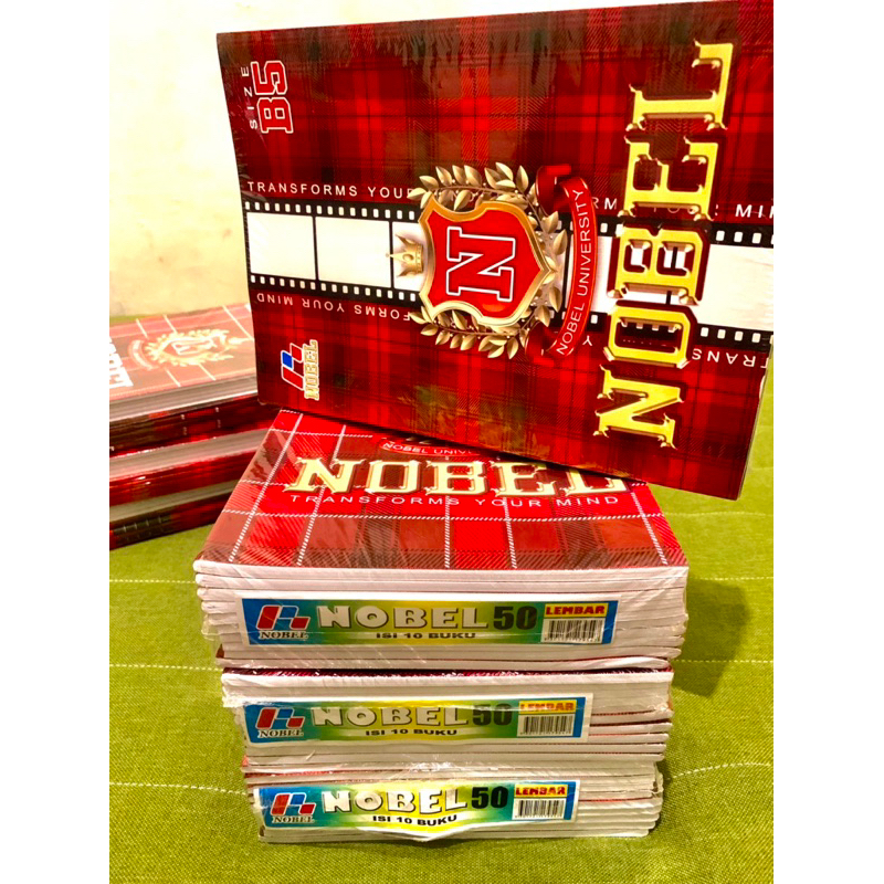 Boxy campus Writing Book 50 Sheets (Nobel) Contains 10 Books | Shopee ...
