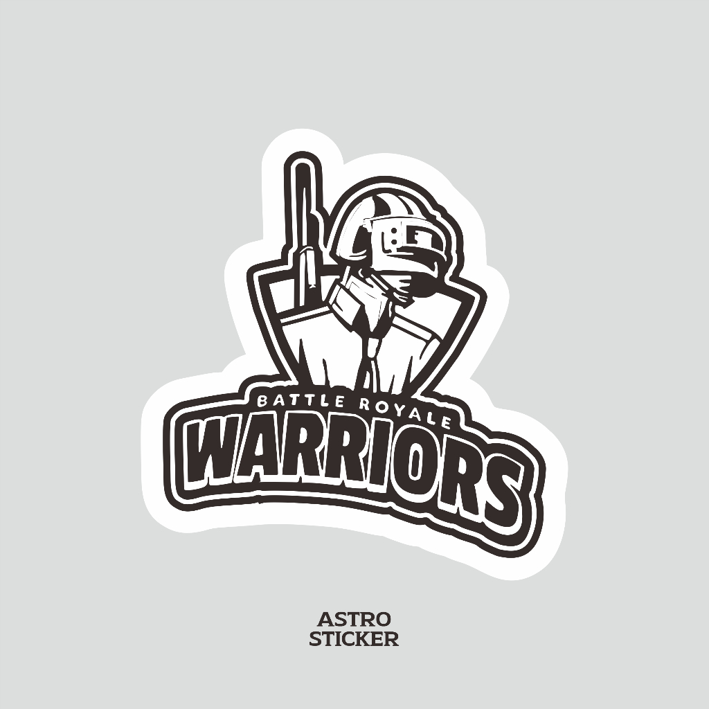 Aesthetic Warrior Stickers BAND STICKERS | TUMBLER STICKERS hp | LAPTOP ...
