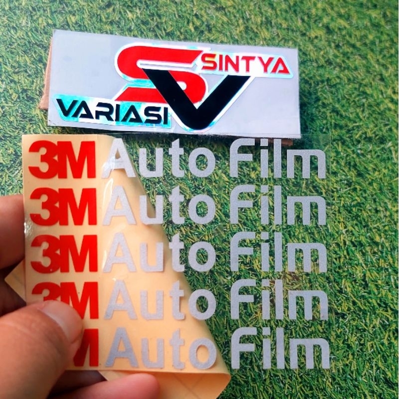 Sticker 3M AUTO FILM STICKER Contains 5 Car Variation Stickers | Shopee ...