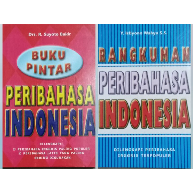 Indonesian Proverb Smart Book Equipped With The Most Popular English ...