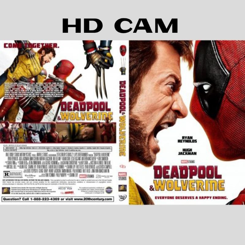 Deadpool & WOLVERINE Movie Cassette (2024) Shopee Philippines