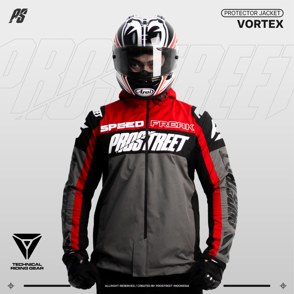 Vortex Prostreet Motorcycle Jacket | Shopee Philippines