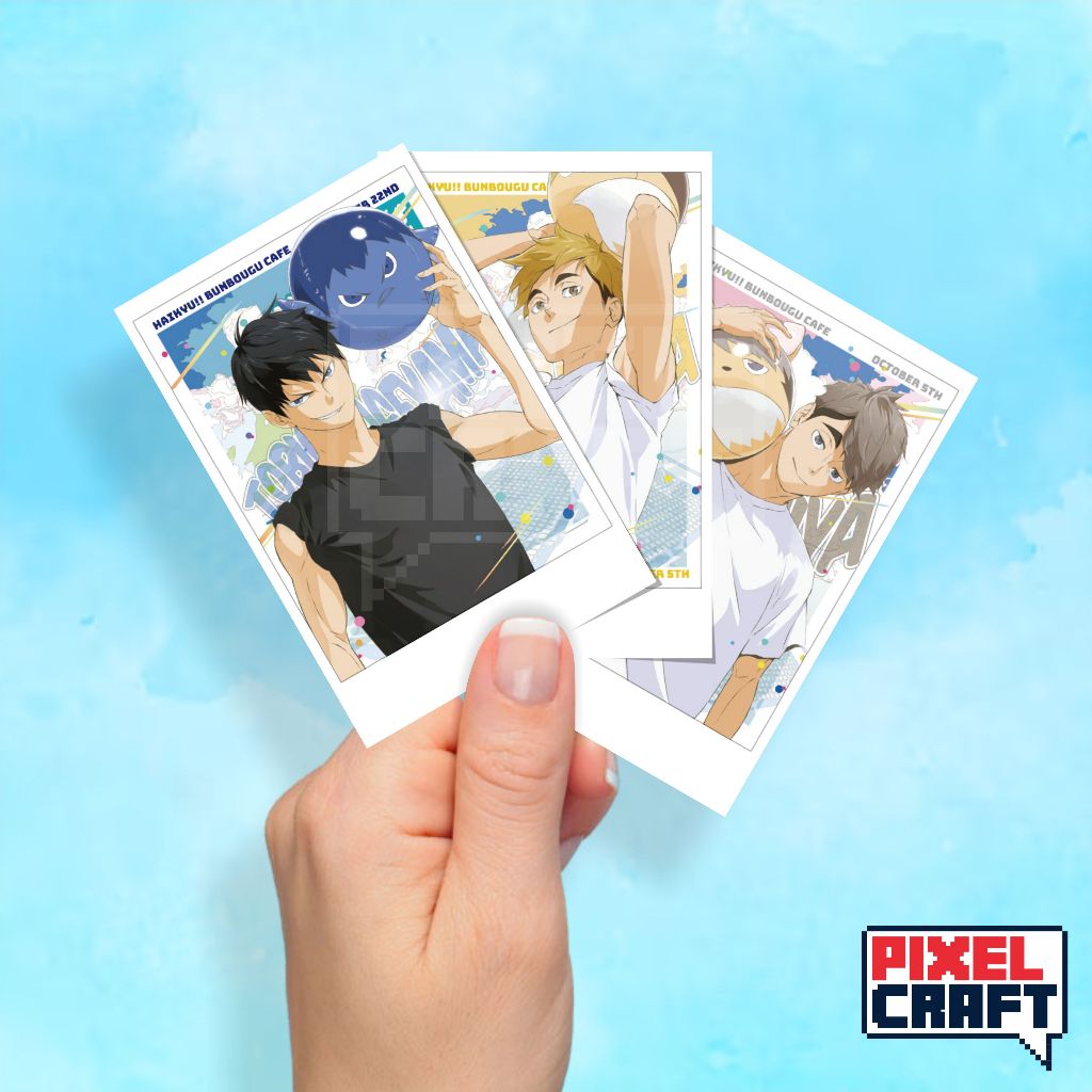 Polaroid Anime HAIKYUU Character (Beach ver.) | Shopee Philippines