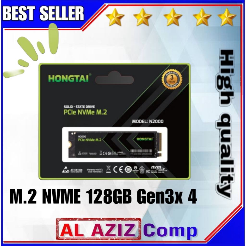 Ssd m.2 Nvme 128gb Official Hongtai | Shopee Philippines