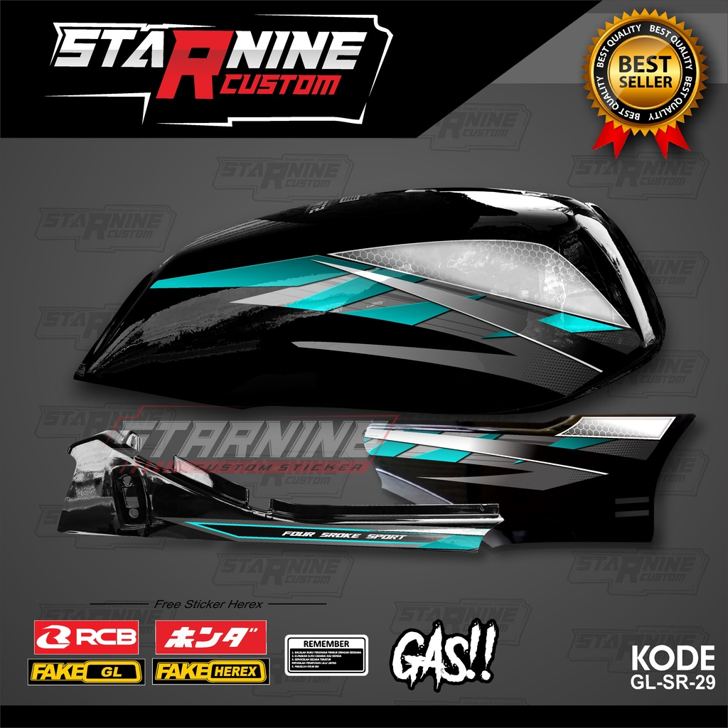 Simple GL striping, GL hologram sticker, GL pro max code SR - 29 ...