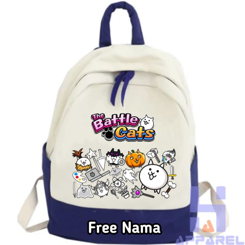 The BATTLE CATS GAME Children's Backpack | Shopee Philippines