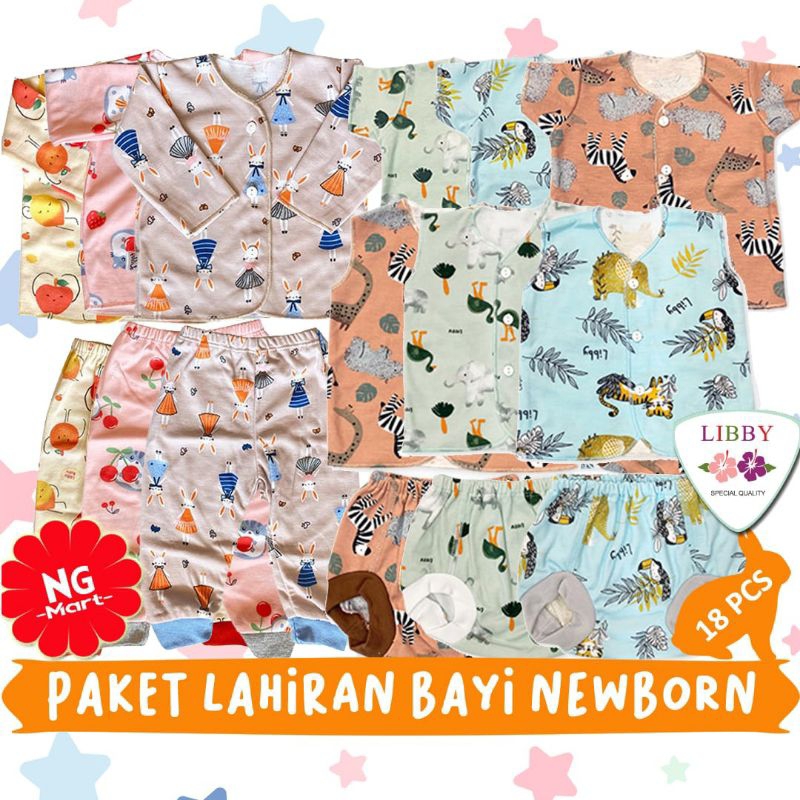 18PCS BABY BIRTH PACKAGE PREMIUM QUALITY NEWBORN SNI HAMPERS GIFT ...