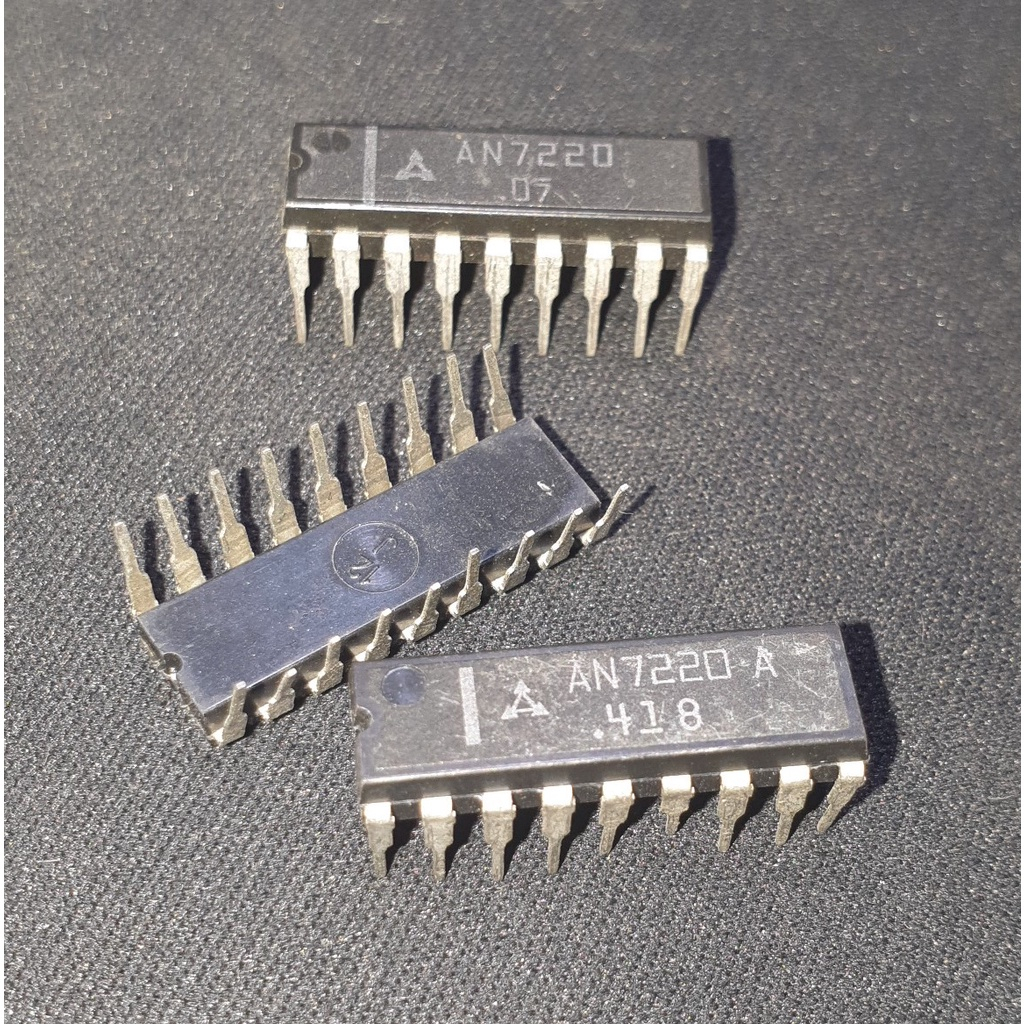 Ic An7220 Or An7220a Am Tuner Fm Am If Amplifier Original Shopee