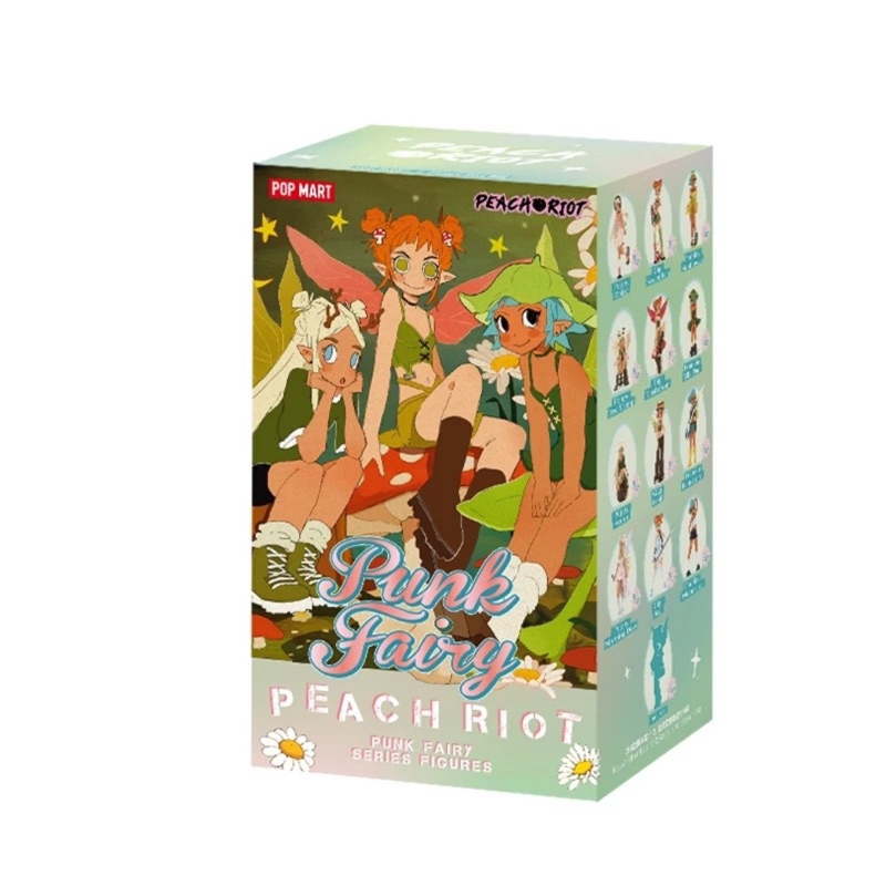 Peach Riot Punk Fairy Series Figures Blind Box POP MART | Shopee ...