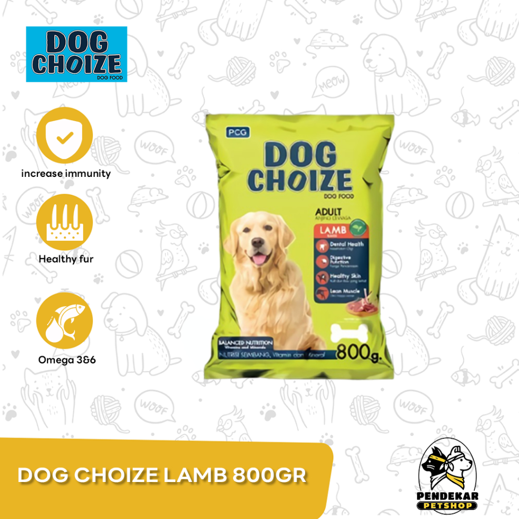 Dog Choice Food Repacking 800 Grams | Shopee Philippines