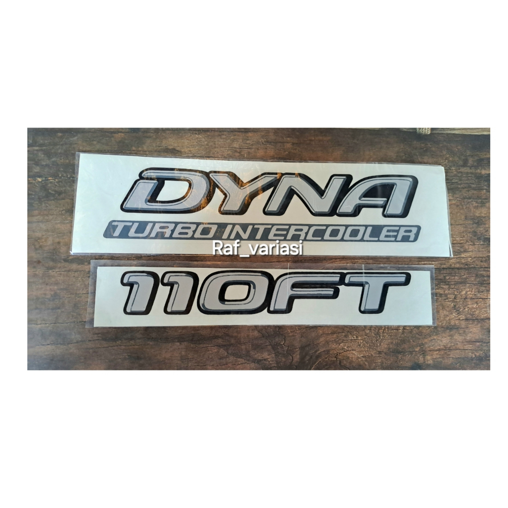 Dyna 110FT sticker Dyna Turbo Intercooler sticker/ Dyna Turbo ...