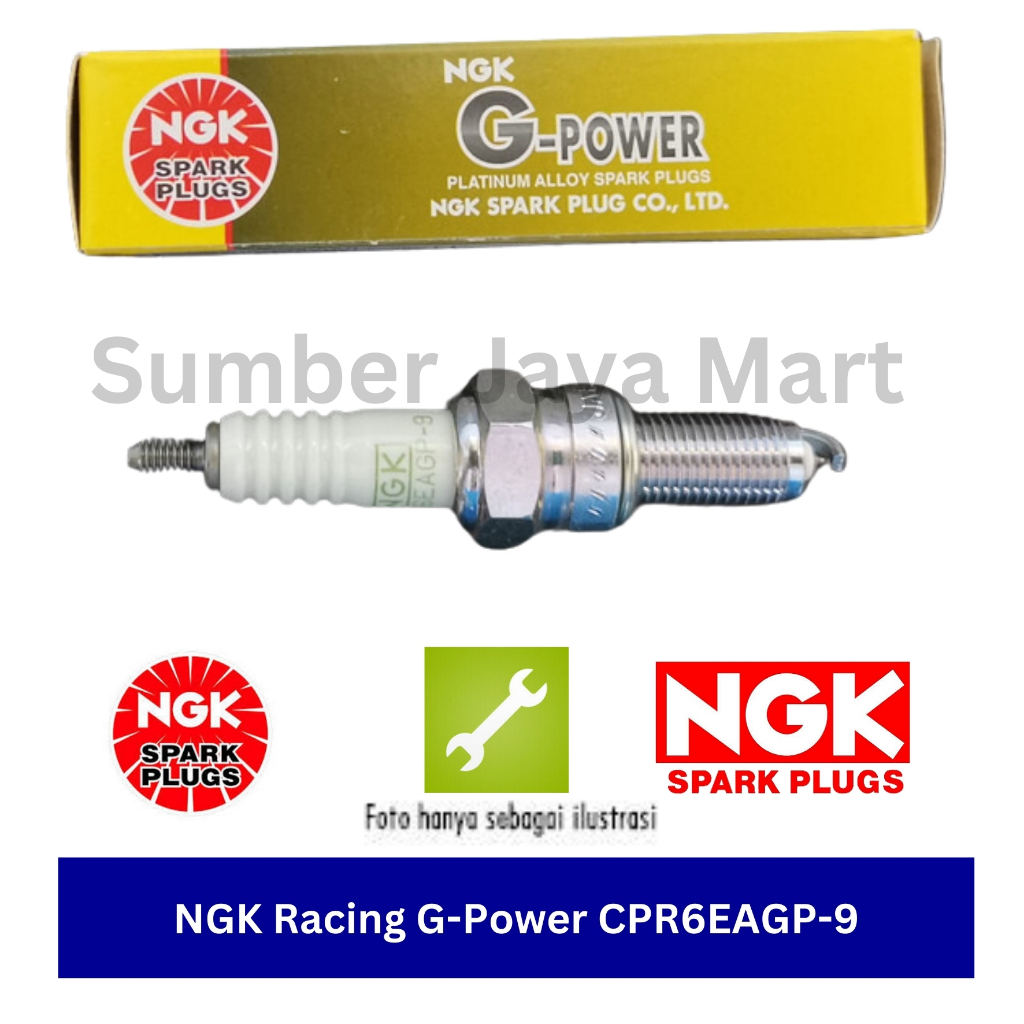 Spark Plug Racing NGK GPower CPR6EAGP9 Karisma, Supra X 125, Mega Pro
