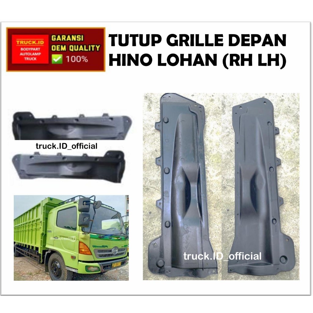 Jual Emblem Grill Chrome Hino Dutro 18,5cm x 12cm | Indonesia