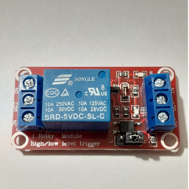 Relay Module 1 Ch Channel 5V DC hi-lo high-Low Level Trigger Arduino ...