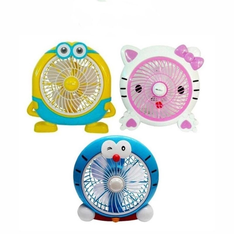 8inch Character Fan Electric Table Fan Doraemon Character Hello Kitty