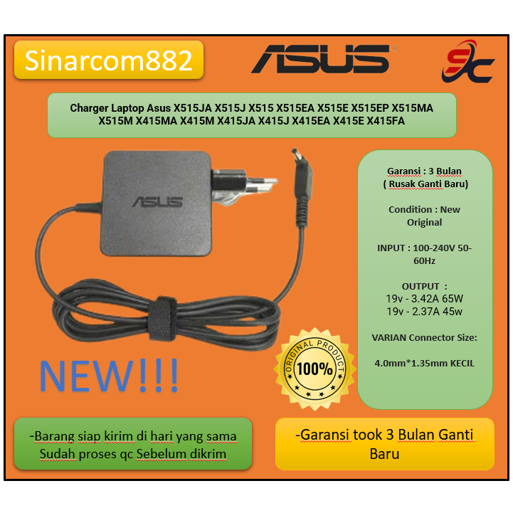 Vhbw Batteria Per Notebook Asus X415, X515, X515D, X515EA – 4730mAh, 7,7V, Li-Poly – Sostituisce 0B200-03280500