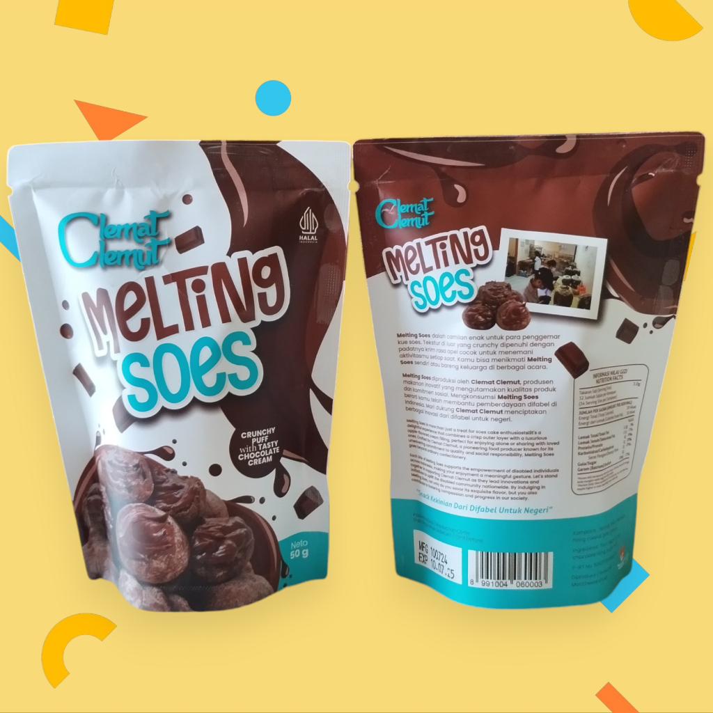 Soes MELTING 50 Grams | Dry SUS | Premium SNACK - CHOCOLATE LOVERS ...