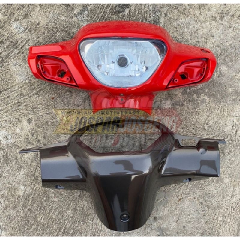 MERAH FRONT REAR BUMPER COVER PLUS LIGHTS SUZUKI SHOGUN NEW 110 RED ...