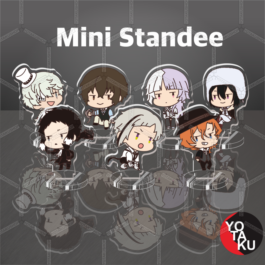 Mini Standee Figure Anime Acrylic Bungou Stray Dogs Series 7 Dazai