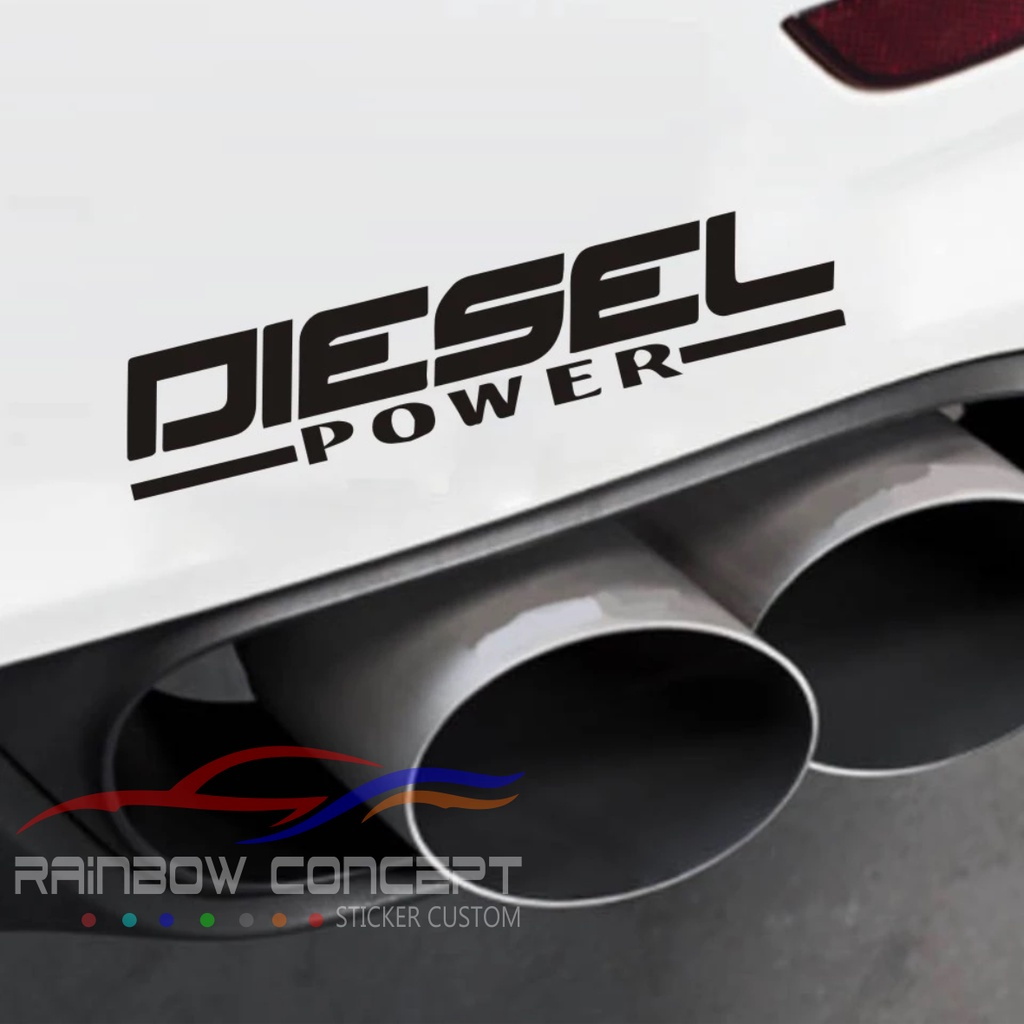 Universal diesel power sticker | Shopee Philippines