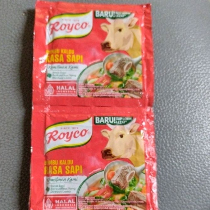 Royco beef renceng 8g, 12pcs | Shopee Philippines
