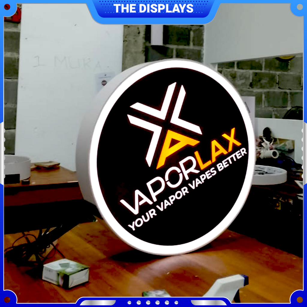 Custom Neon Box 20cm 1 Face Fast Process Free Power Supply Just Install ...