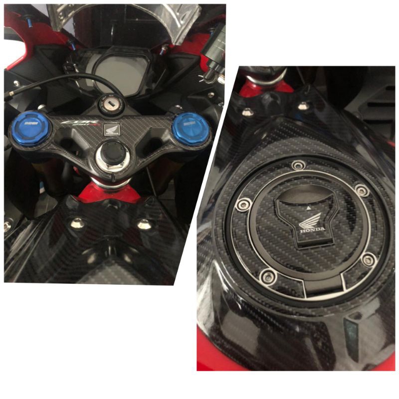 Triple clamp Sticker Cover And Honda CBR250RR Tank Cap | Shopee Philippines