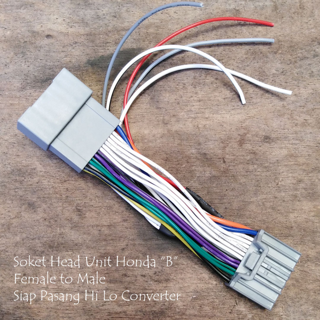 Honda BRV 2016 AC Digital Audio Socket Ready To Install Hi Low