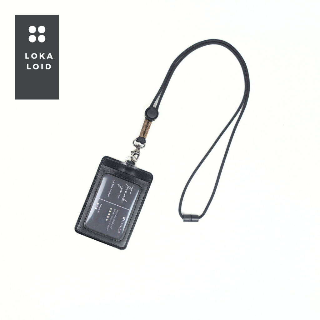 GANTUNGAN Lokaloid Casual Lanyard ID Name Tag Strap Hanger Holder ID