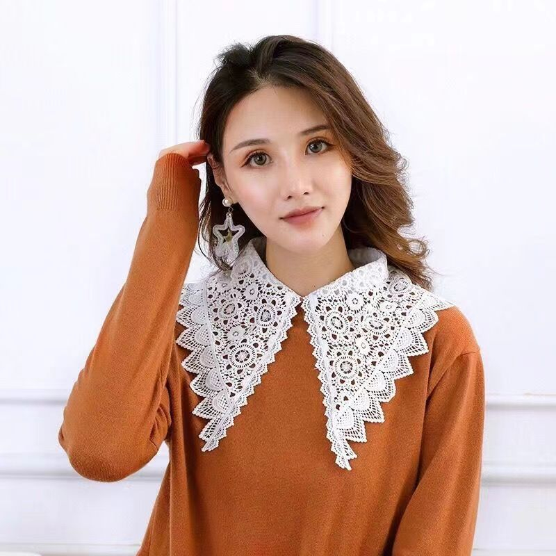 Instant Collar/Fake Collar/Fake Collar/Adult Big Collar | Shopee ...