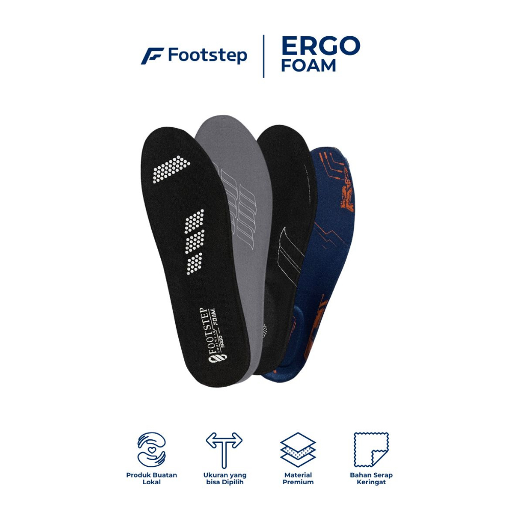 Footstep Footwear Insole Shoes Men Women Unisex Insole Footwear Shoes