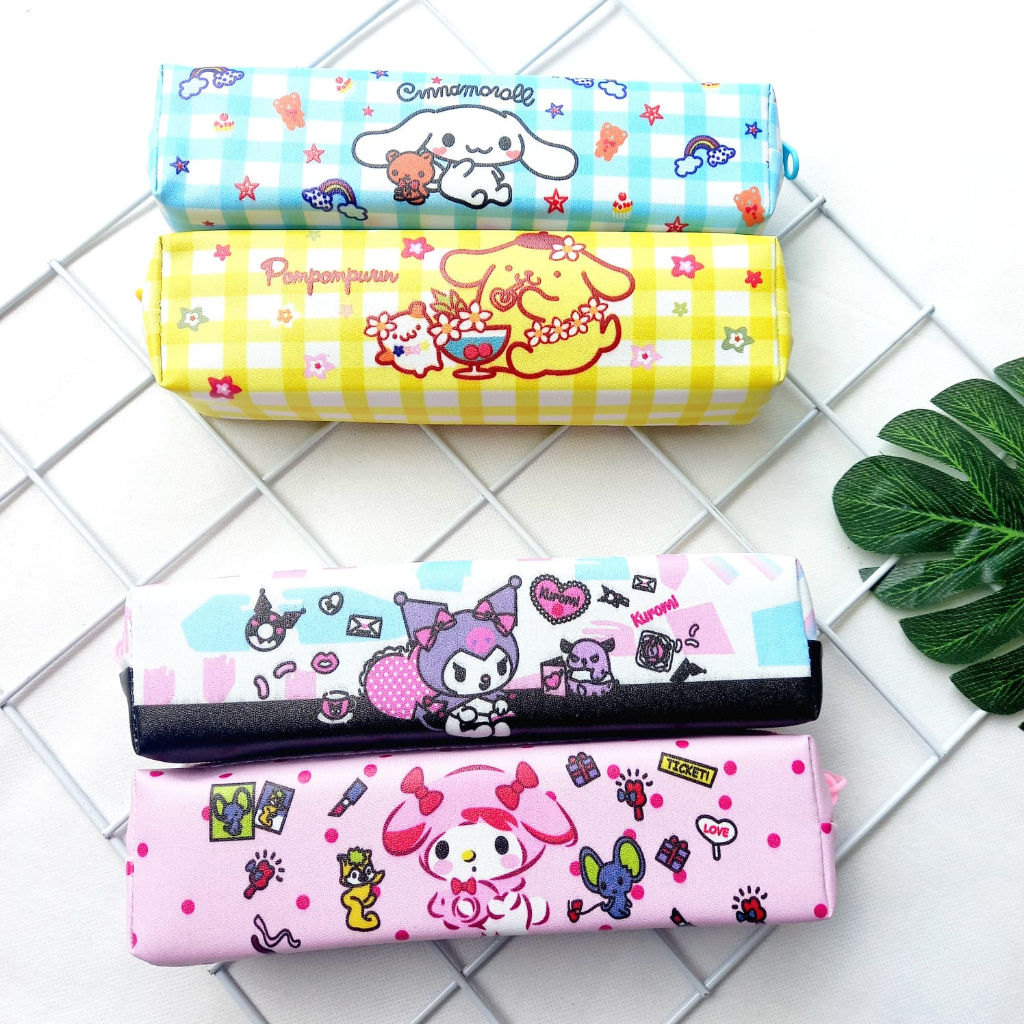 Cute Pencil Case Kuromi Sanrio Motif Pencil Case Shopee Philippines