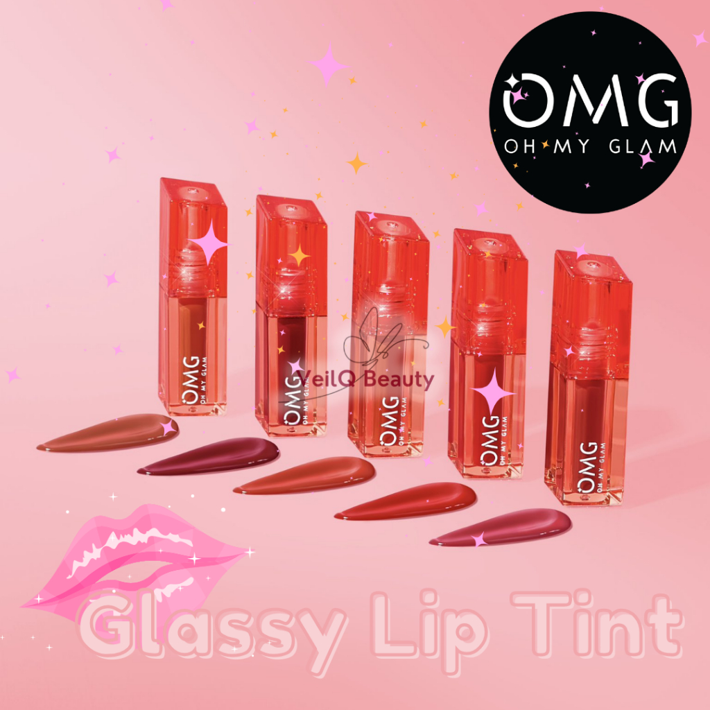 Omg Oh My Glam Glassy Lip Tint | Shopee Philippines