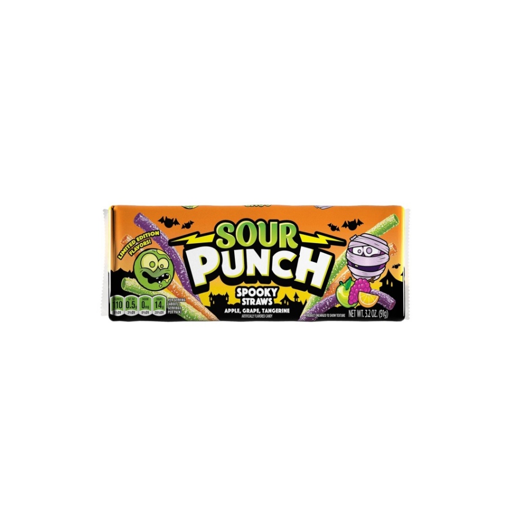 Sour Punch Spooky Straws 91gr Halloween SNACK Shopee Philippines