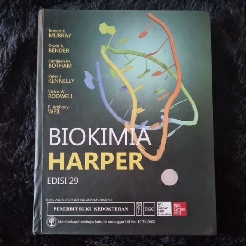 (Preloved/ORIGINAL) Biochemistry Harper Medical Teaching Textbook Text ...