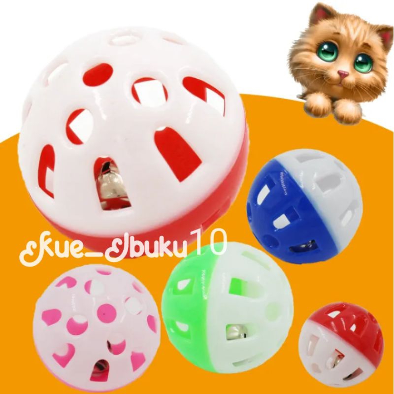 Pet Bell Rattle Ball Cat Toy | Shopee Philippines
